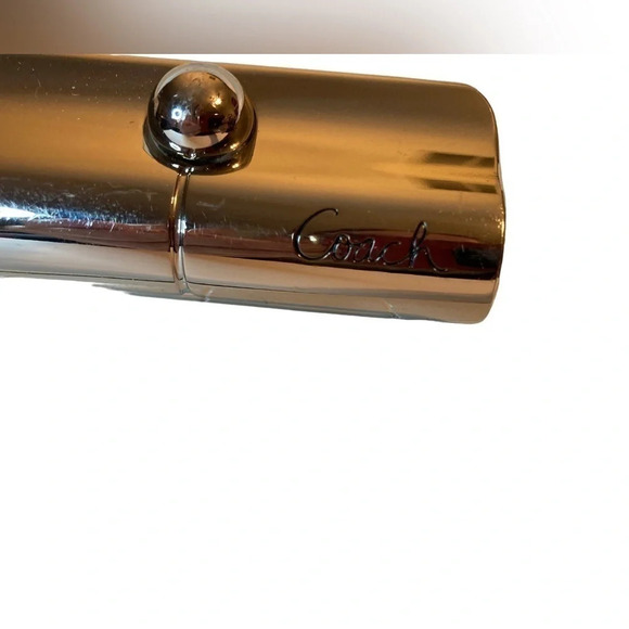 COACH Vintage Leather Shoulder Bag Pearl White Cream - Picture 7 of 16